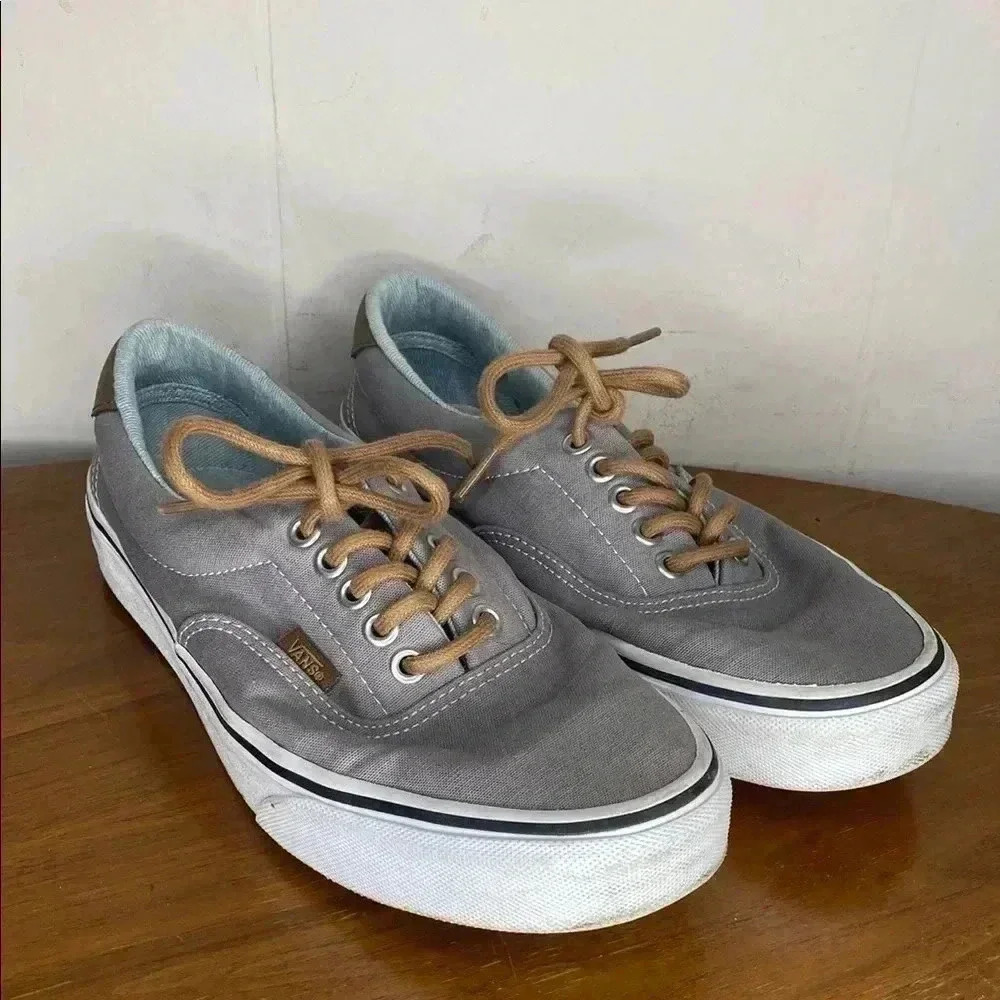Men’s Size 7.5/Womens Size 9 - VANS Era 59 C&L Frost Gray